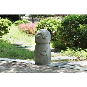 Statue de jardin, japonaise souriante, 24 po