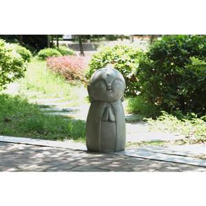 Hi-Line Gift Ltd. Decorative Garden Statue - Praying Lucky Japanese Jizo - 24-in