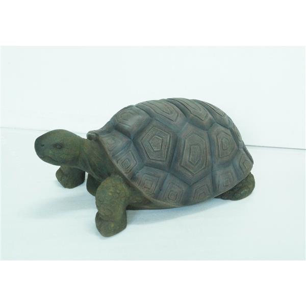 Statue de jardin, tortue verte, 9 po x 21 po