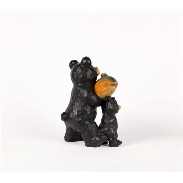 Hi-Line Gift Ltd. Decorative Garden Statue - Bear With Welcome Sign - 11.25-in