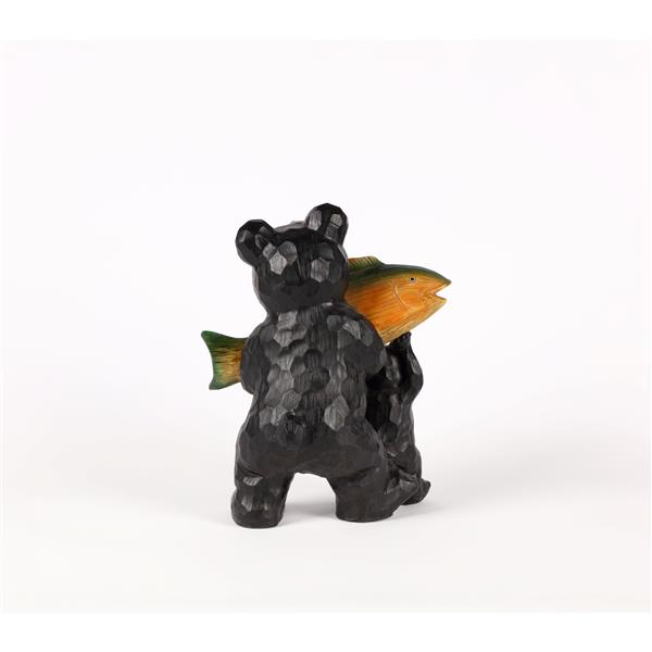 Hi-Line Gift Ltd. Decorative Garden Statue - Bear With Welcome Sign - 11.25-in