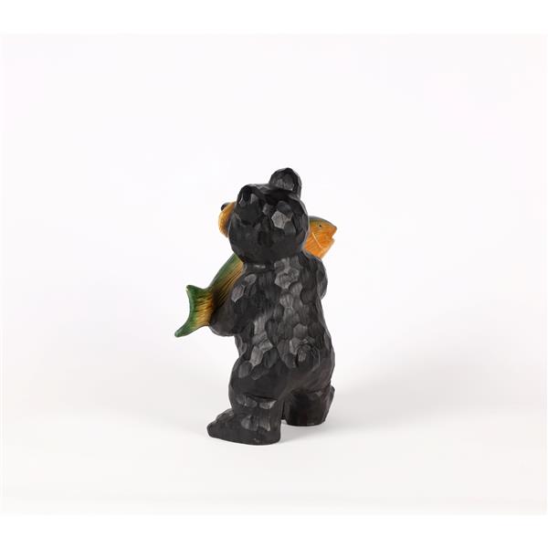 Hi-Line Gift Ltd. Decorative Garden Statue - Bear With Welcome Sign - 11.25-in