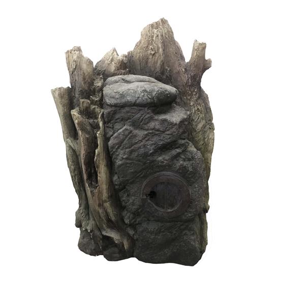 Hi-Line Gift Ltd. Tree Trunk Waterfall Fountain - LED Light