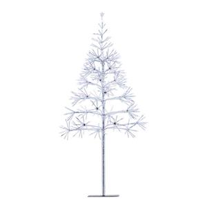 Arbre de Noël artificiel 4,5 pi en pot Holiday Living 60 lumières DEL blanc  chaud 242 pointes de branches scintillantes LW20-ST03