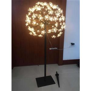 Grande jonquille en fleurs, blanc, 160 lumières DEL