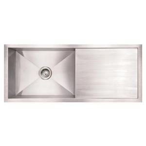 Whitehaus Collection Commercial Undermount Sink - Single Bowl - Stainless Steel