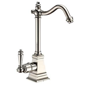 Whitehaus Collection Instant Hot Water Faucet - Single Handle - Polished Nickel