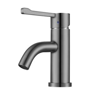 Whitehaus Collection Single Hole Bath Faucet - Brushed Stainless Steel