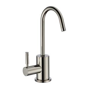 Whitehaus Collection Modern Hot Water Faucet - 1 Handle - Polished Nickel