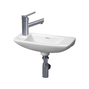 Whitehaus Collection Wall Mount Bathroom Sink - 17.5-in x 8-in - Porcelain - White