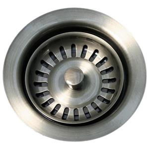 Whitehaus Collection Disposer Trim for Deep Fireclay Sinks - Pewter