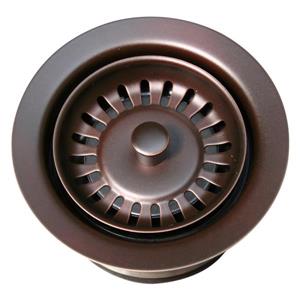 Whitehaus Collection Disposer Trim with Matching Strainer - Mahogany Bronze