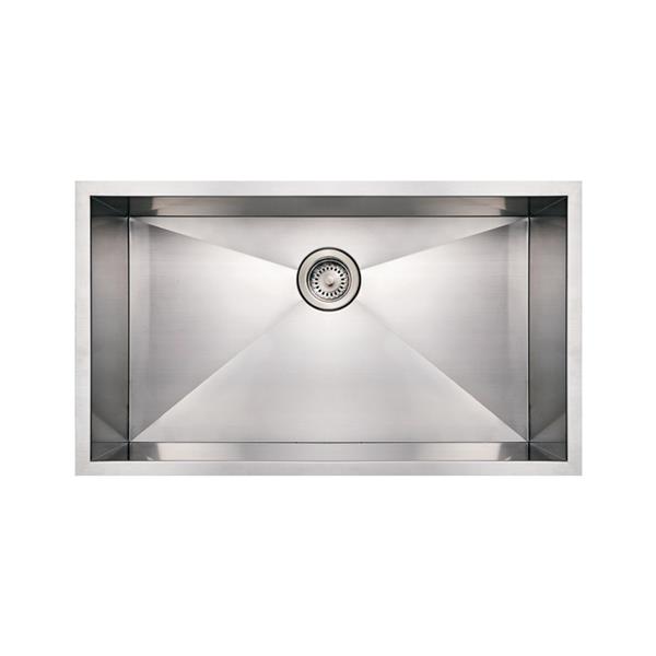 Whitehaus Collection Commercial Undermount Sink Rectangle Single Bowl   330686051 MainImage 001 L 