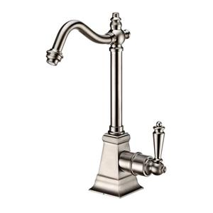 Whitehaus Collection Traditional Cold Water Faucet  - 1-Handle - Brushed Nickel