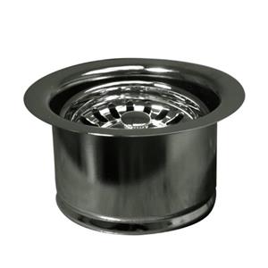 Whitehaus Collection Disposer Trim for Deep Fireclay Sinks - Polished Chrome
