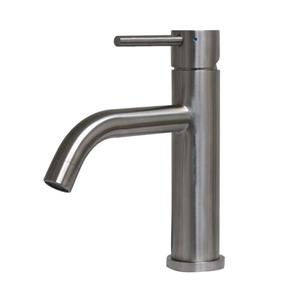 Whitehaus Collection Elevated Bath Faucet - Brushed Stainless Steel