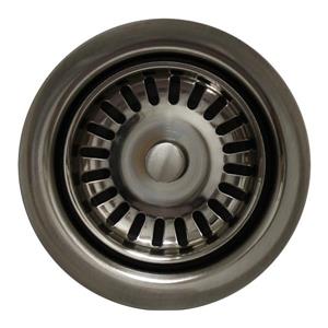 Whitehaus Collection Disposer Trim for Deep Fireclay Sinks - Brushed Nickel