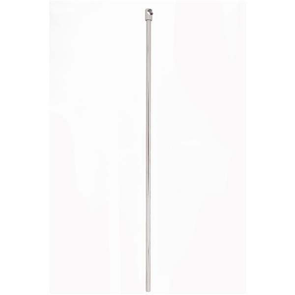 Cheviot Wall Support for Shower Rod - Silver