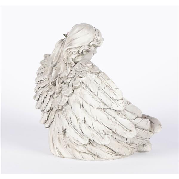 Hi-Line Gift Ltd. Angels Praying Statues - Set of 2 - Multicoloured