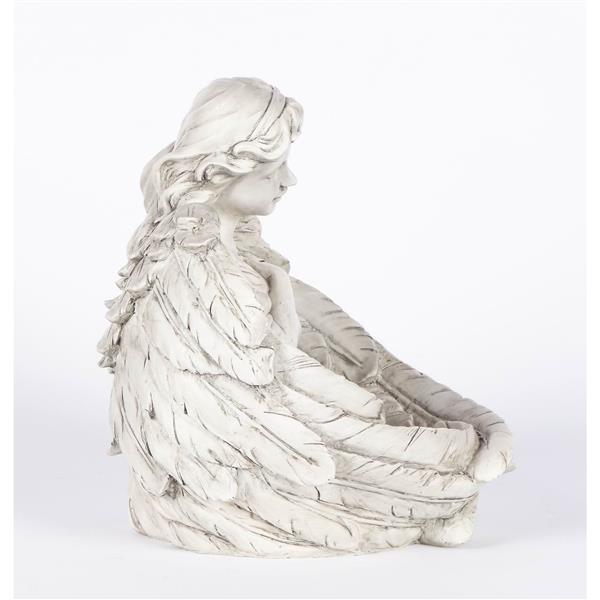 Hi-Line Gift Ltd. Angels Praying Statues - Set of 2 - Multicoloured