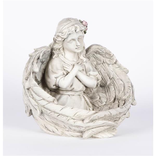Hi-Line Gift Ltd. Angels Praying Statues - Set of 2 - Multicoloured