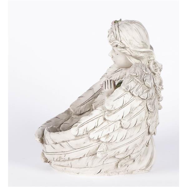 Hi-Line Gift Ltd. Angels Praying Statues - Set of 2 - Multicoloured