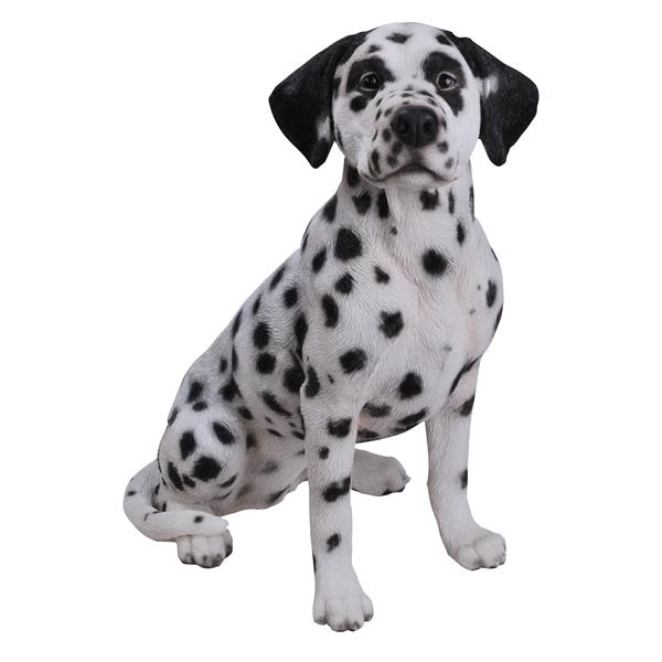 Hi-Line Gift Ltd. Sitting Dalmation Statue - Multicoloured