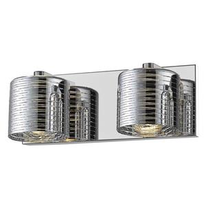 Z-Lite Sempter 2-Light Vanity Light - Chrome