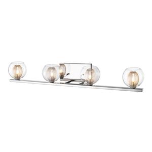 Z-Lite Auge 4-Light Vanity Light - Chrome