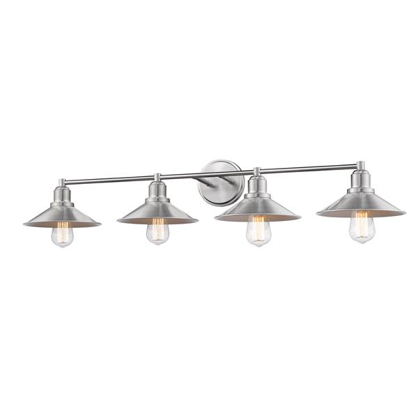 Z-Lite Casa 4-Light Vanity Light - Nickel