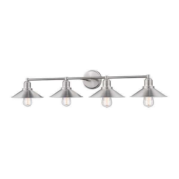 Z-Lite Casa 4-Light Vanity Light - Nickel