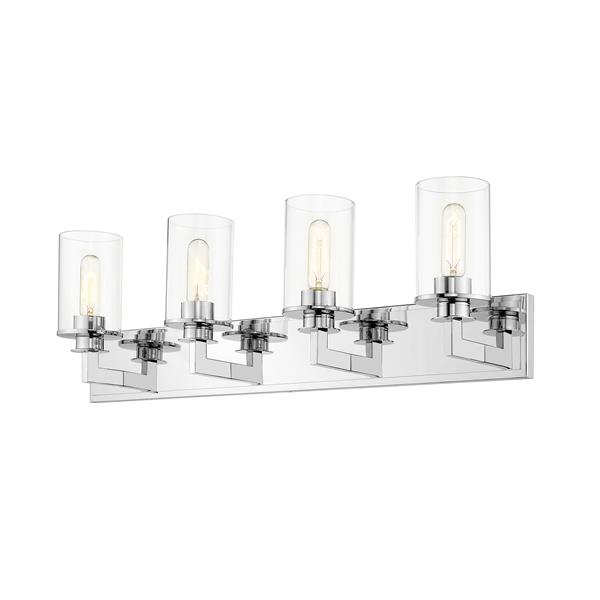 Z-Lite Savannah 4-Light Vanity Light - Chrome