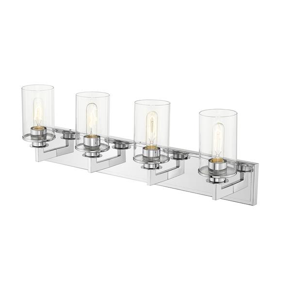 Z-Lite Savannah 4-Light Vanity Light - Chrome