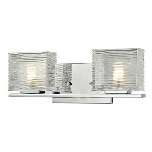 Z-Lite Jaol 2-Light Vanity Light - Chrome