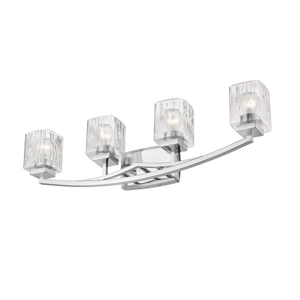 Z-Lite Zaid 4-Light Vanity Light - Chrome