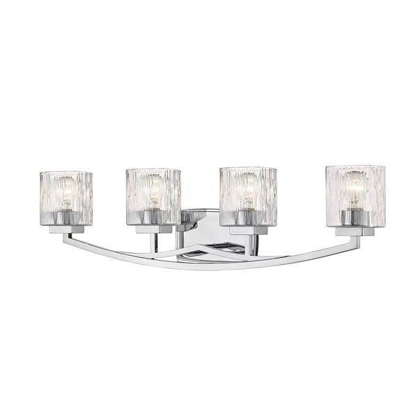 Z-Lite Zaid 4-Light Vanity Light - Chrome