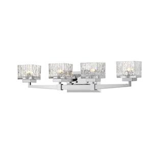 Z-Lite Rubicon 4-Light Vanity Light - Chrome