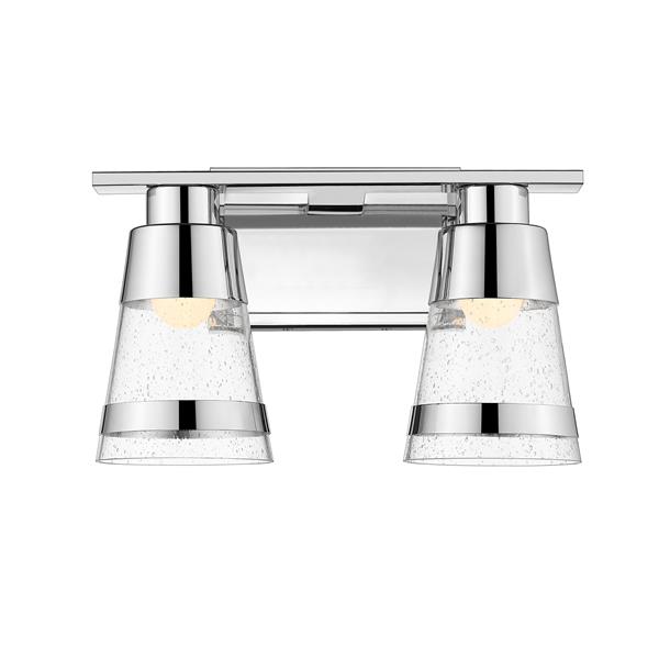 Z-Lite Ethos 2-Light Vanity Light - Chrome