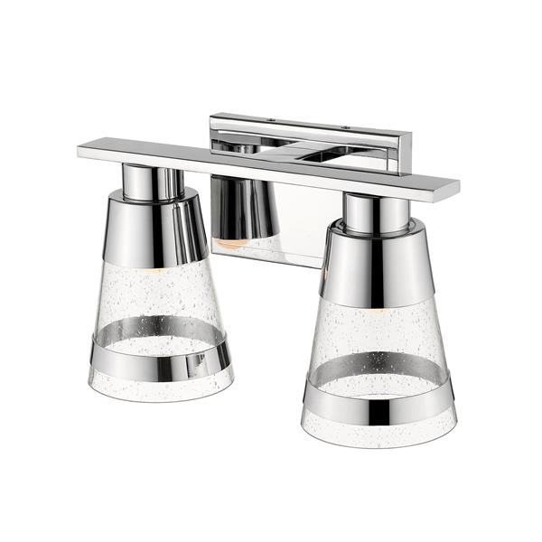 Z-Lite Ethos 2-Light Vanity Light - Chrome