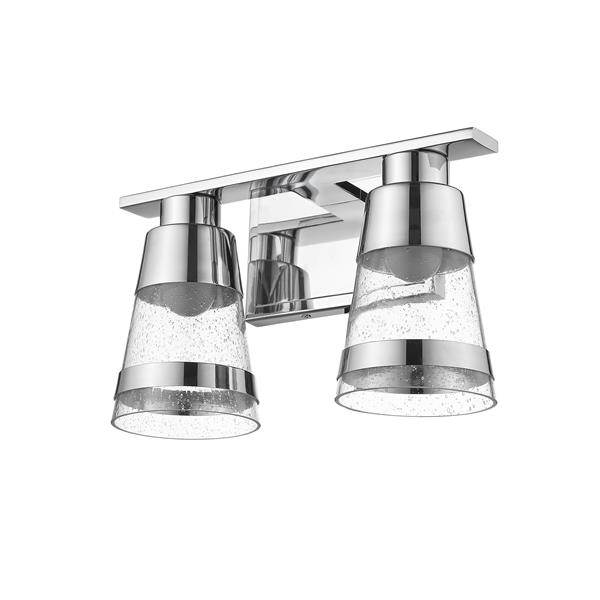 Z-Lite Ethos 2-Light Vanity Light - Chrome