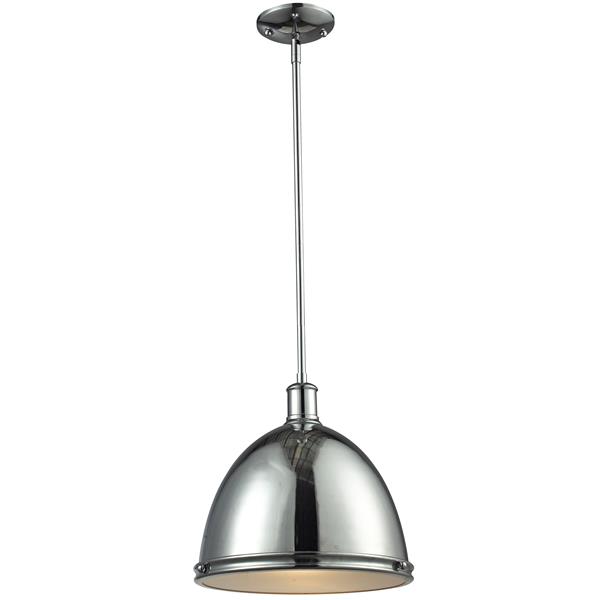 Z-Lite Mason 1-Light Pendant Light - Chrome