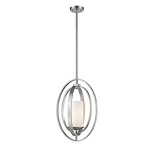 Z-Lite Ashling 1-Light Mini Pendant Light - Nickel