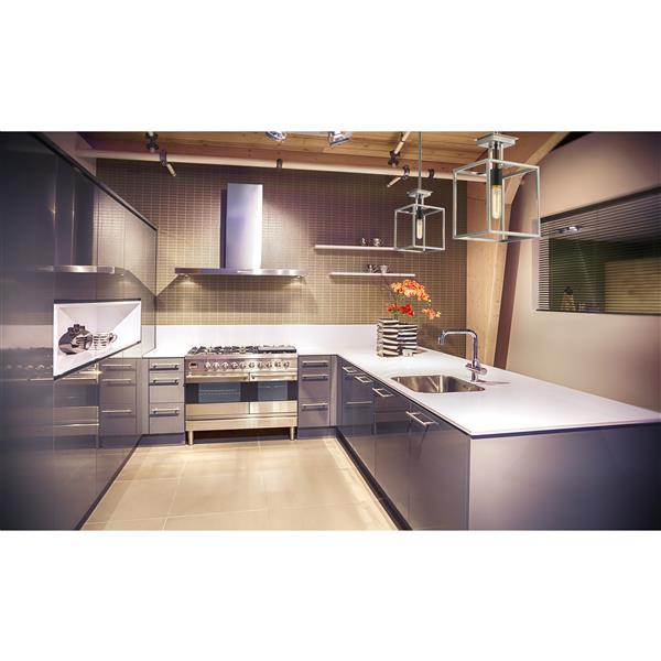 Z-Lite Quadra 1-Light Mini Pendant Light - Multicoloured