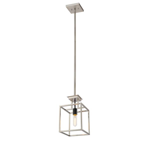 Z-Lite Quadra 1-Light Mini Pendant Light - Multicoloured
