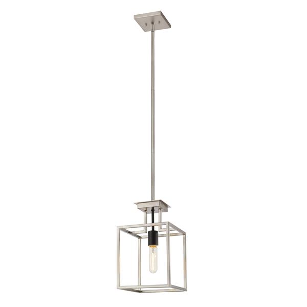 Z-Lite Quadra 1-Light Mini Pendant Light - Multicoloured
