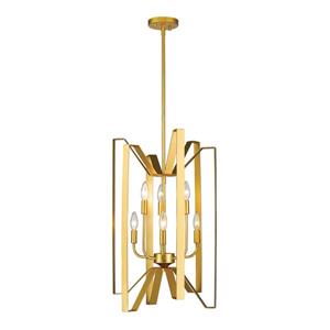Z-Lite Marsala 6-Light Pendant Light - Gold