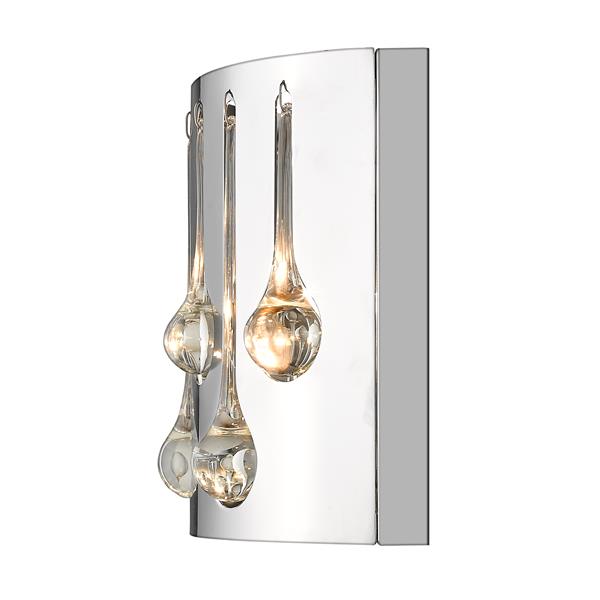 Z-Lite Oberon 2-Light Wall Sconce - Chrome