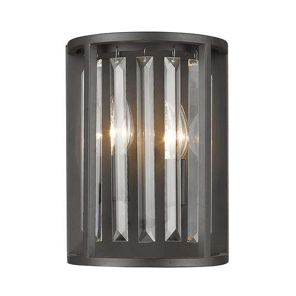 Z-Lite Monarch 2-Light Wall Sconce - Bronze