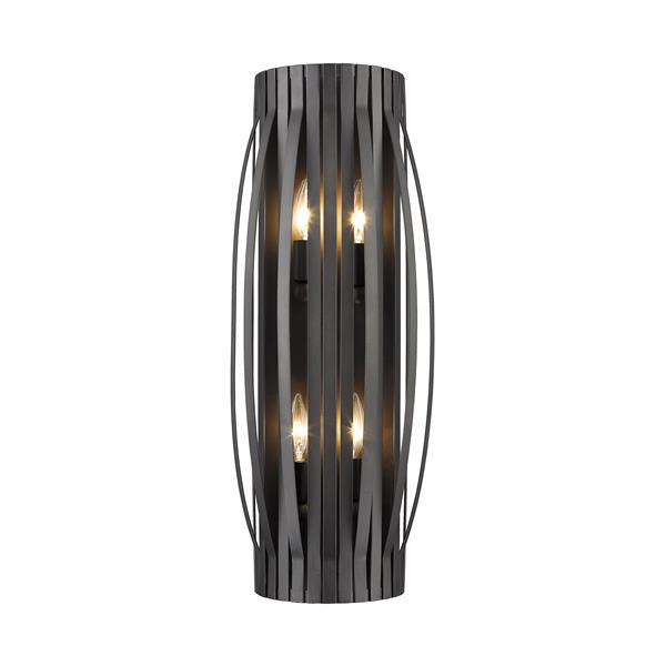 Z-Lite Moundou 4-Light Wall Sconce - Bronze