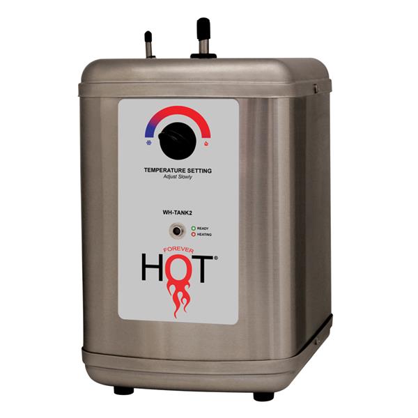 Whitehaus Collection Instant Hot Water Tank - 5/8 Gallons -Silver